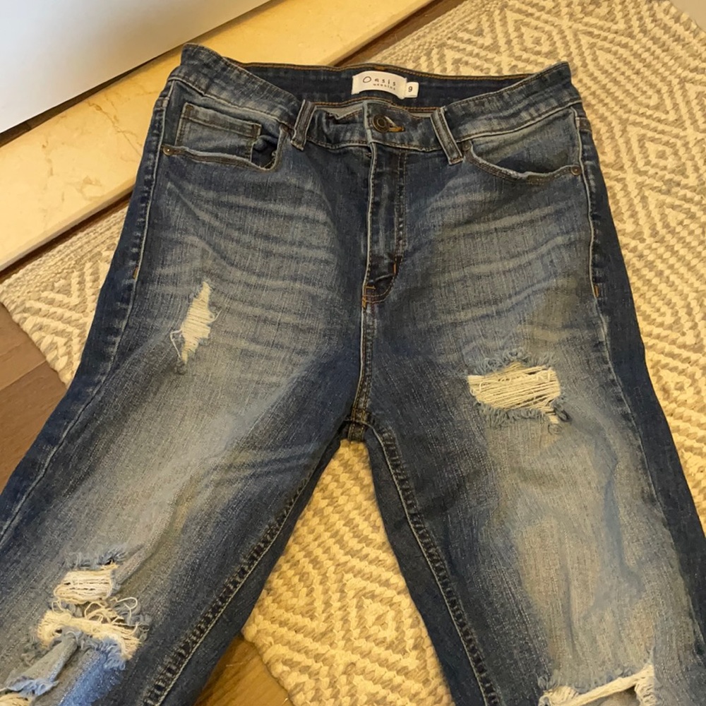 Oasis women’s jeans stretch size 9 comfortable high waisted